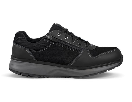 Mens Dynamo Black II Zip Active Trainers
