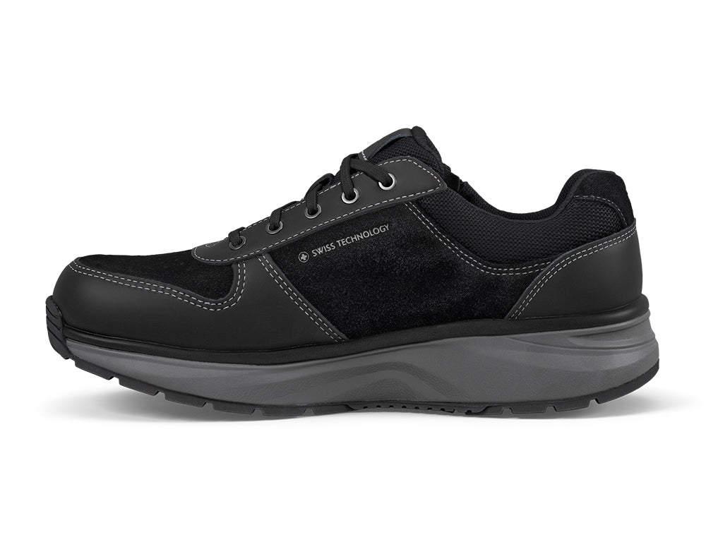 Mens Dynamo Black II Zip Active Trainers