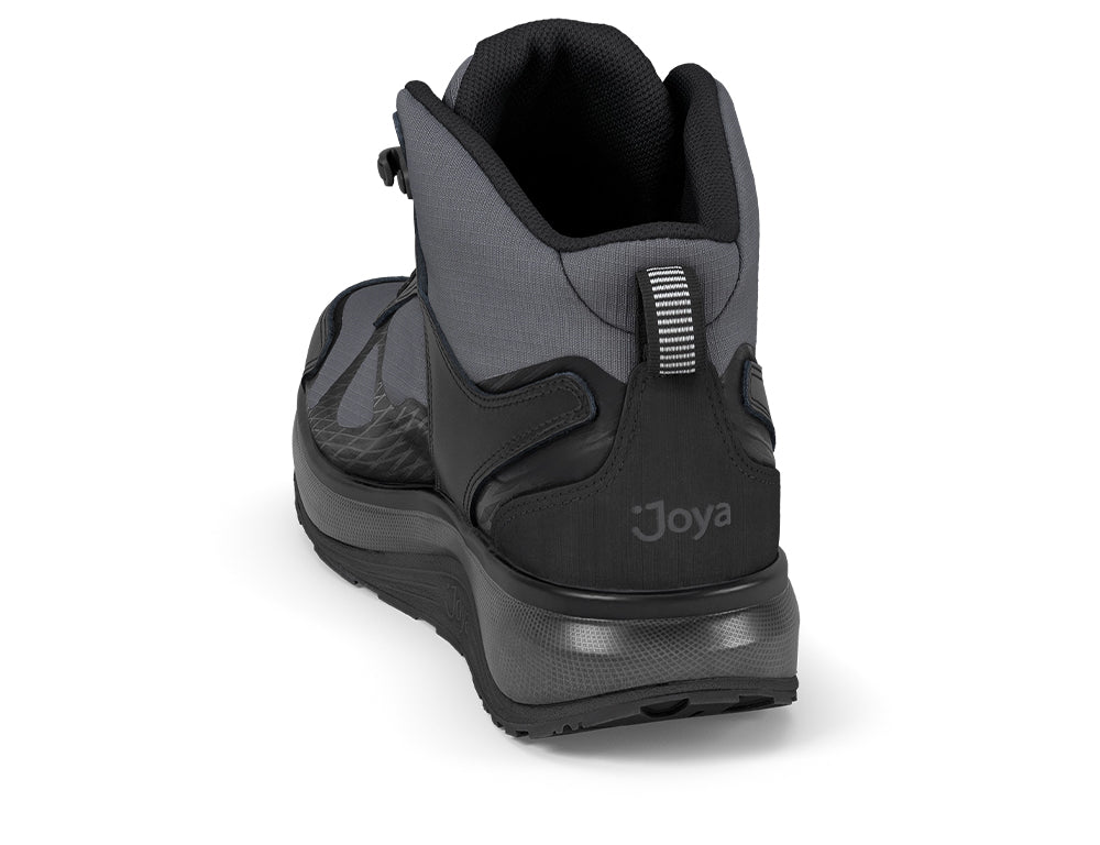 Mens Andes Waterproof Black Grey Wave Hiking Boots