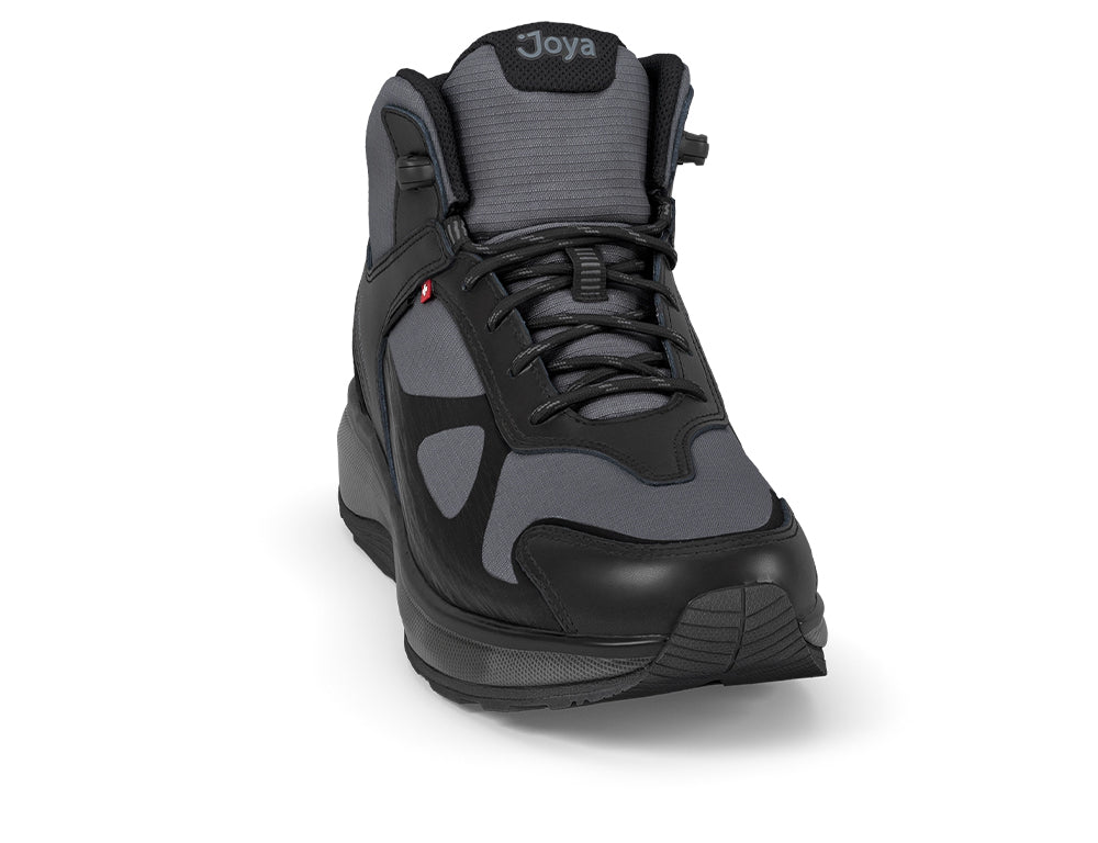 Mens Andes Waterproof Black Grey Wave Hiking Boots