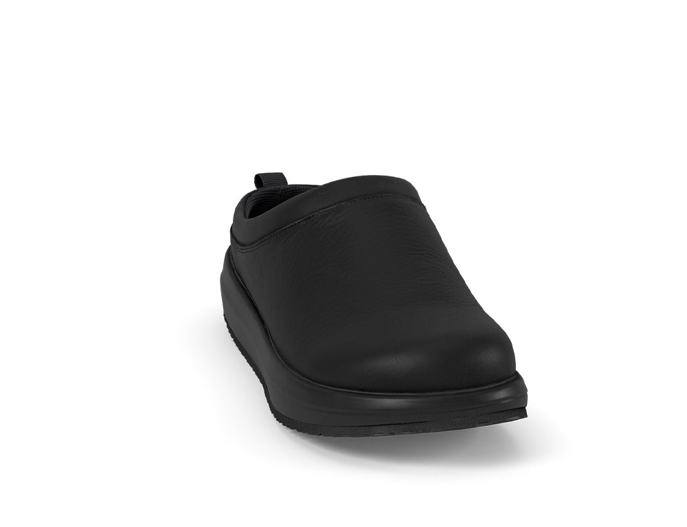 Mens Riga Black Senso Slippers