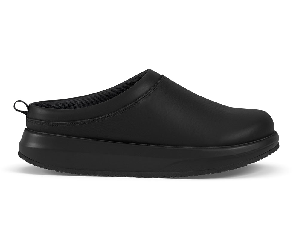 Mens Riga Black Senso Slippers
