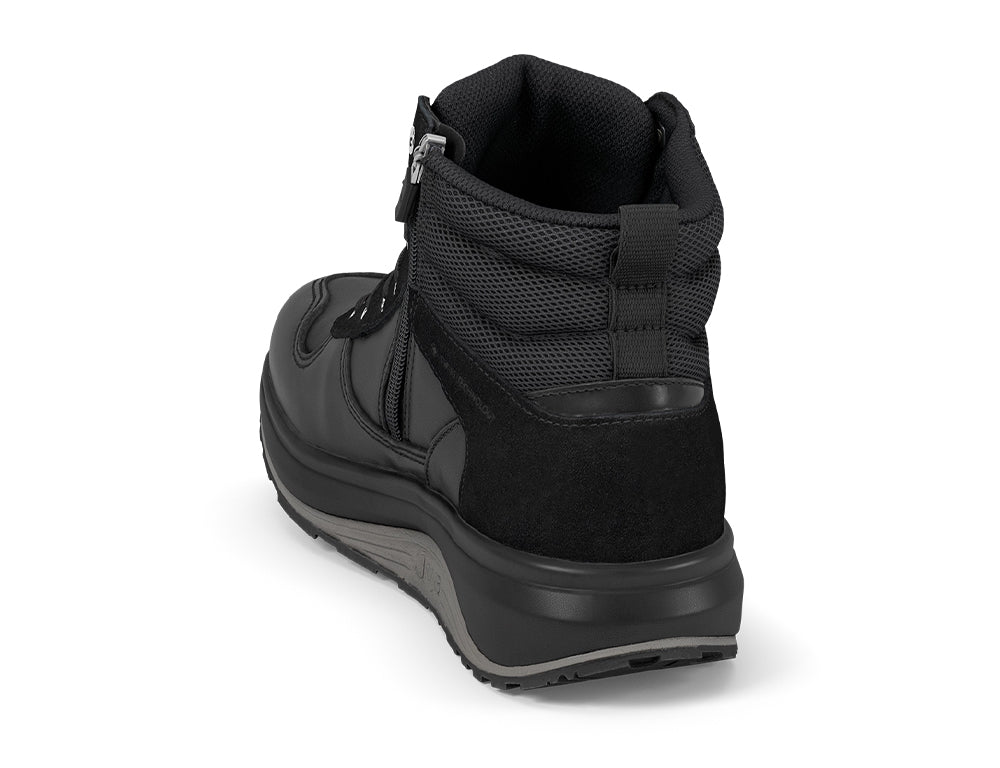 Womens Dublin Black Wide-Fit Wave Boots
