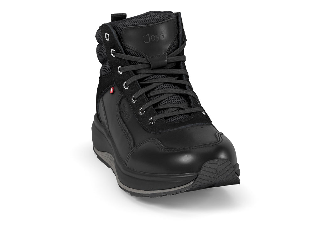 Womens Dublin Black Wide-Fit Wave Boots