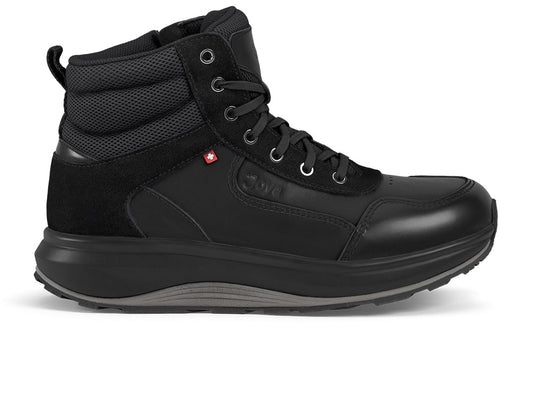 Womens Dublin Black Wide-Fit Wave Boots