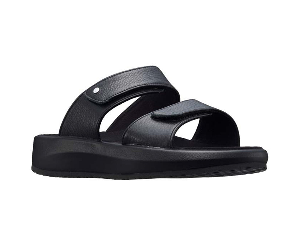 Womens Vienna II Black Adjustable Senso Sandals