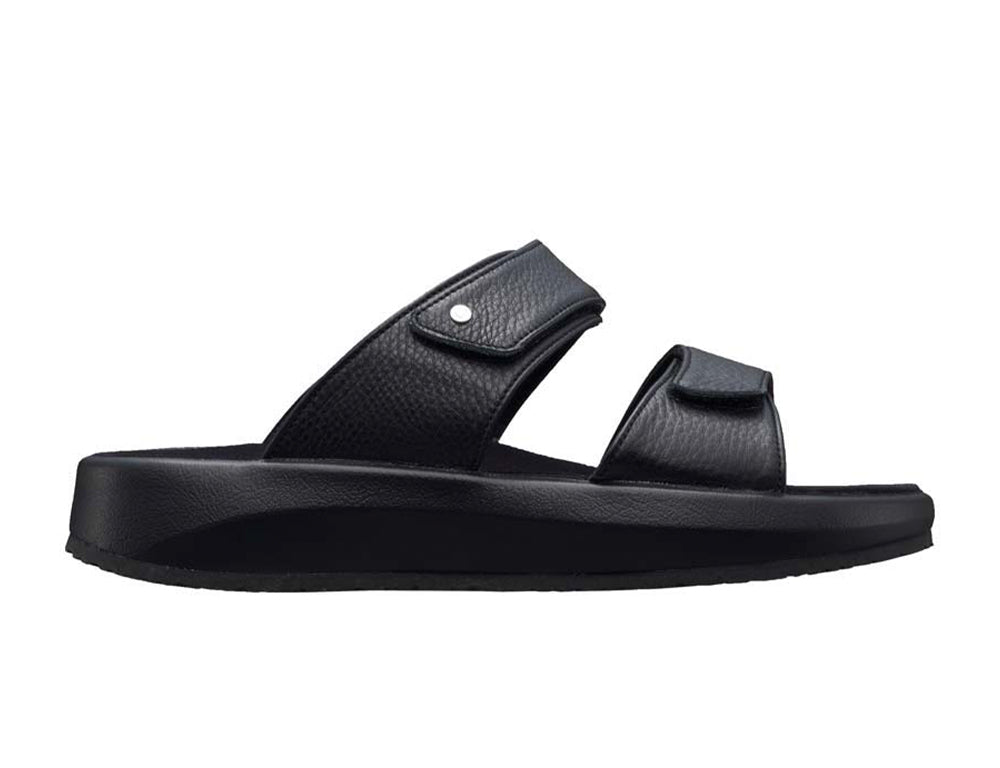 Womens Vienna II Black Adjustable Senso Sandals