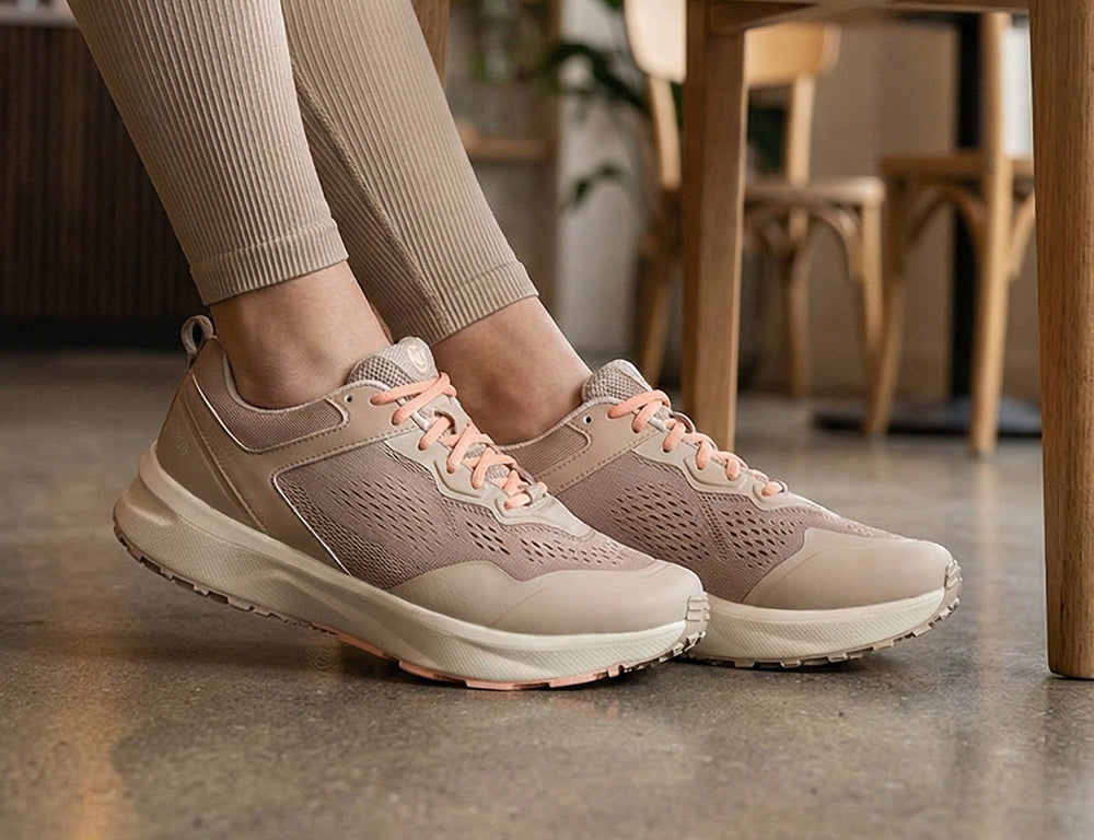 Womens Veloce Beige Active Trainers