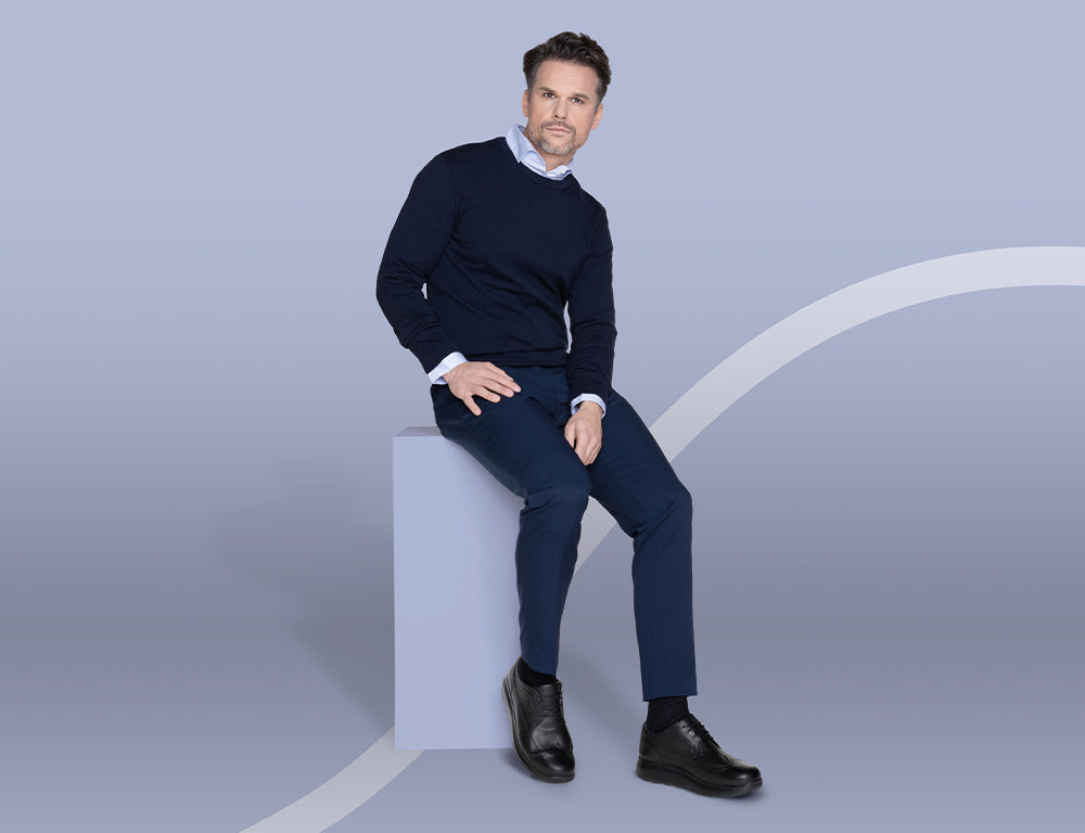 Mens Paso Fino III Black Senso Shoes