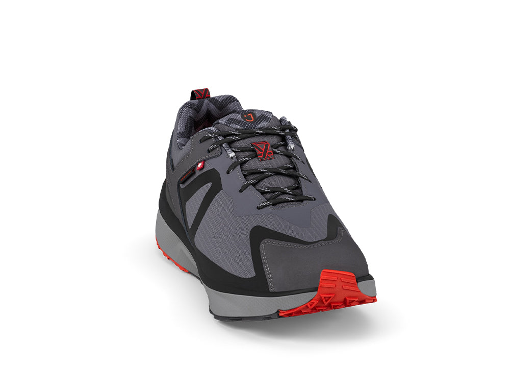 Mens Veloce Waterproof Dark Grey Active Trainers