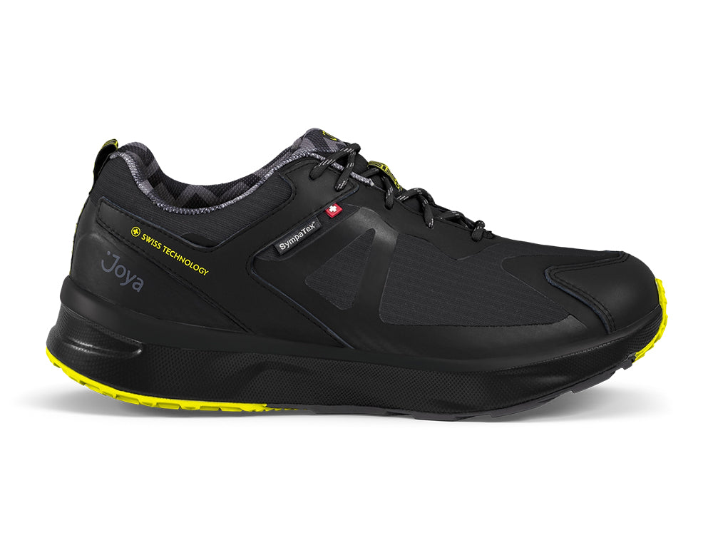 Mens Veloce Waterproof Black Active Trainers