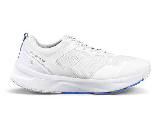 Mens Veloce White Active Trainers