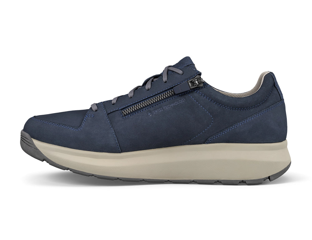 Mens Oliver Dark Blue Zip Senso Shoes