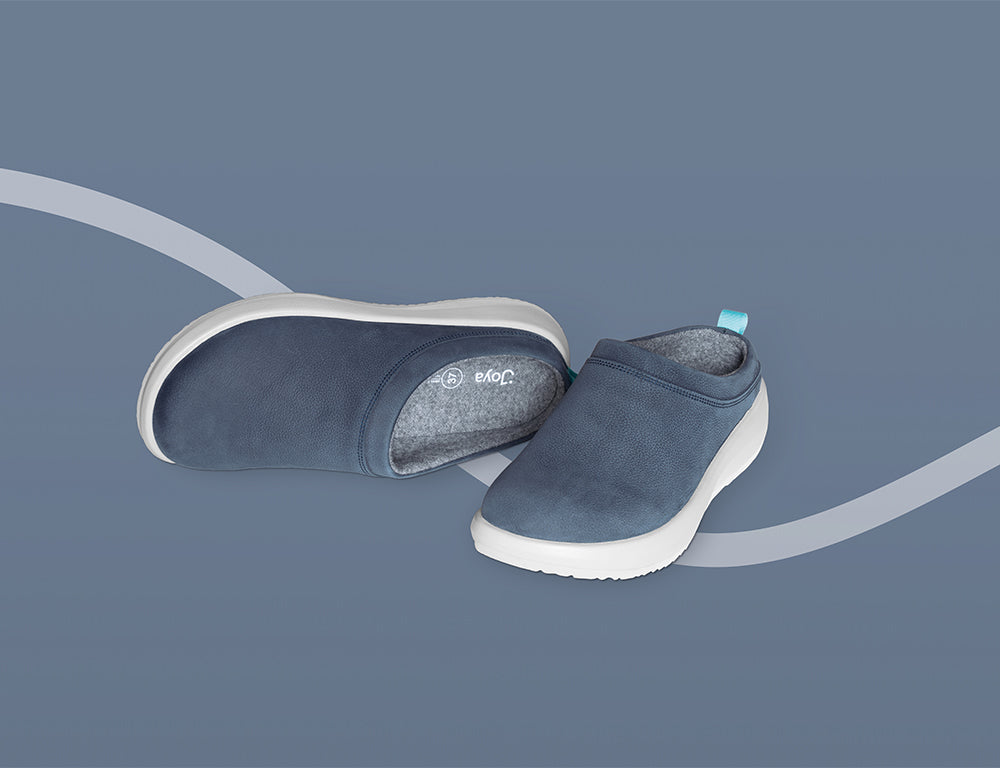 Womens Riga Blue Senso Slippers