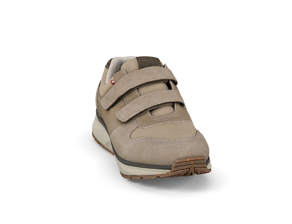 Mens Dynamo Strap Beige Adjustable Active Trainers