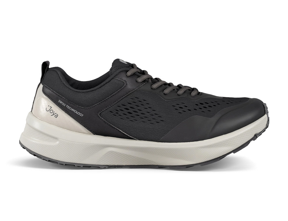 Mens Veloce Black Beige Active Trainers1
