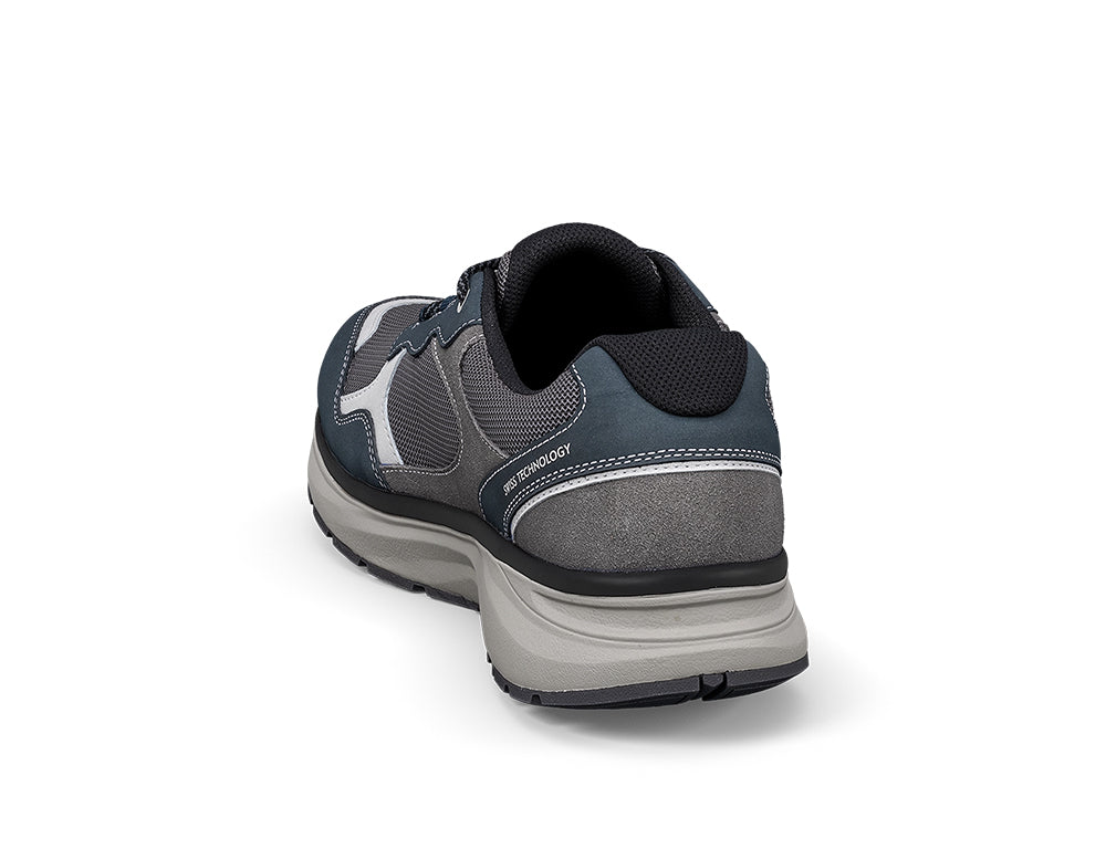 Mens Tony III Blue Grey Active Trainers