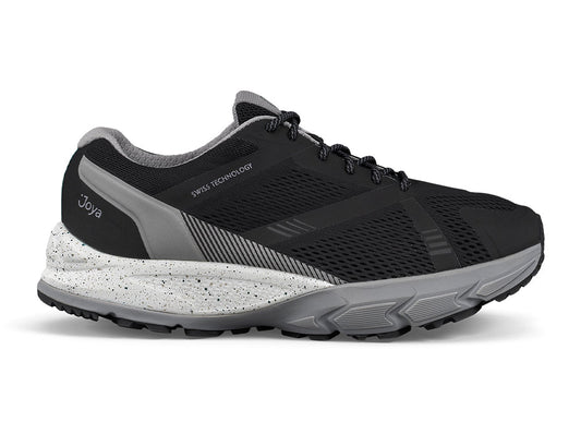 Mens Nova Black Grey Active Hiking Shoes