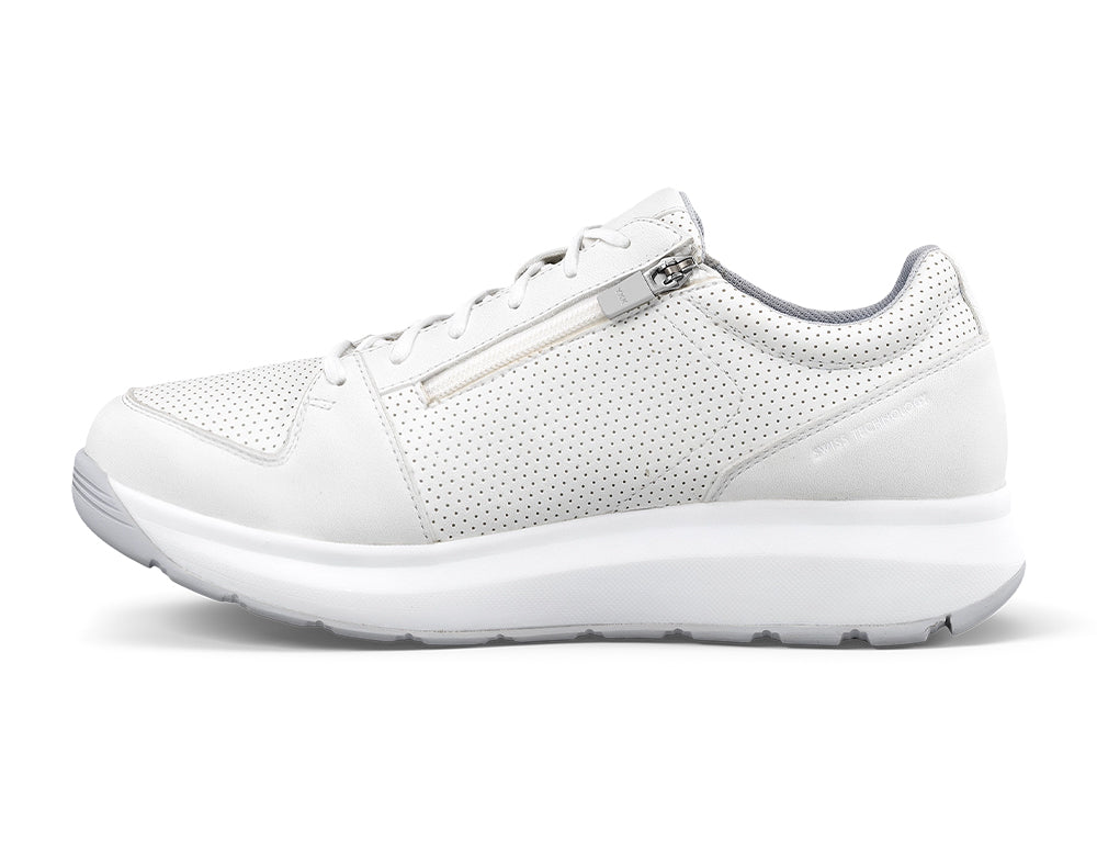 Mens Oliver White Zip Senso Shoes