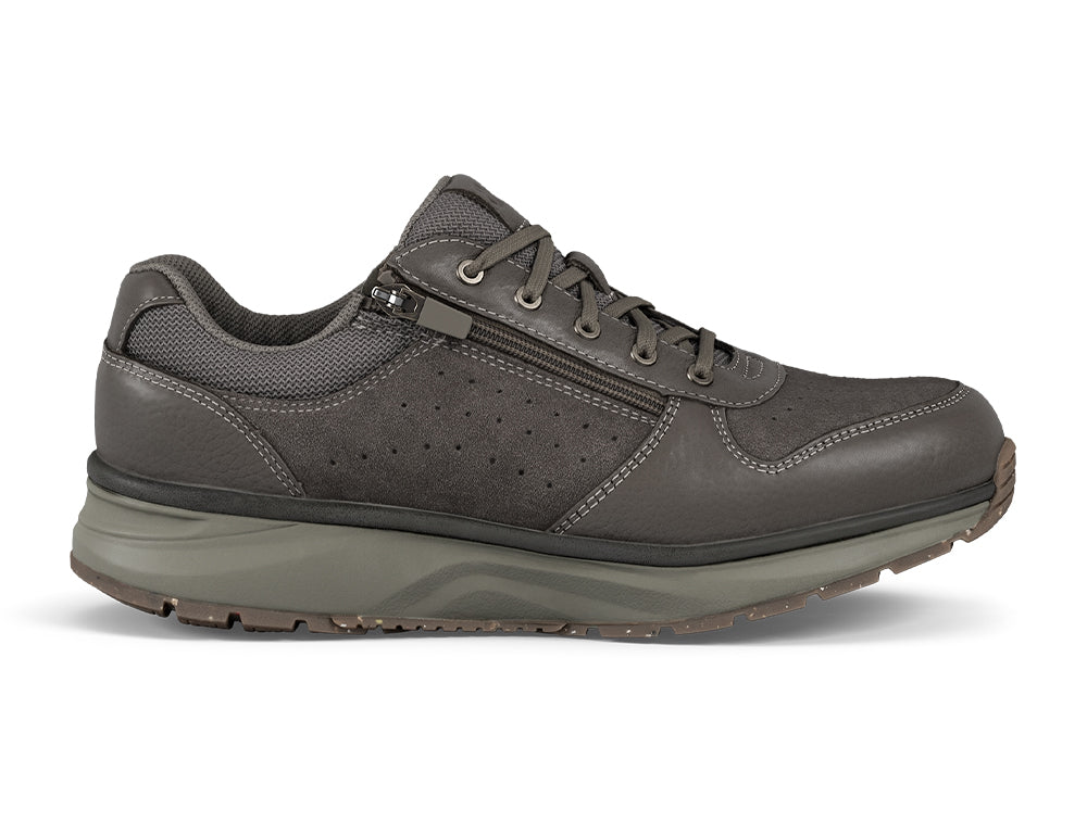 Mens Dynamo Brown Zip Active Trainers