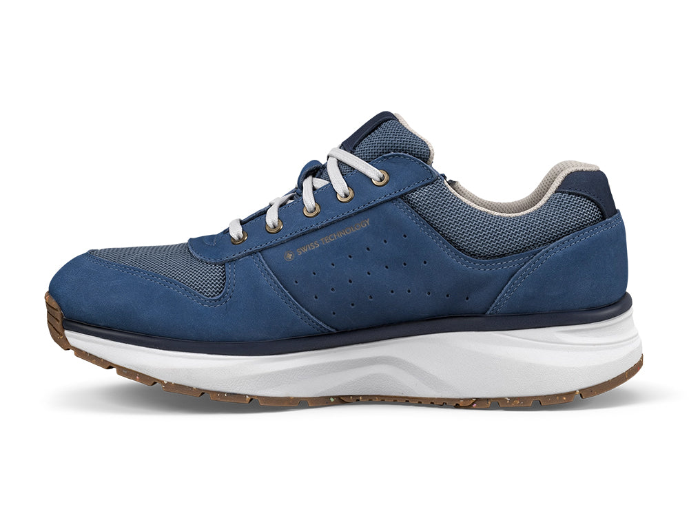 Mens Dynamo Blue Zip Active Trainers