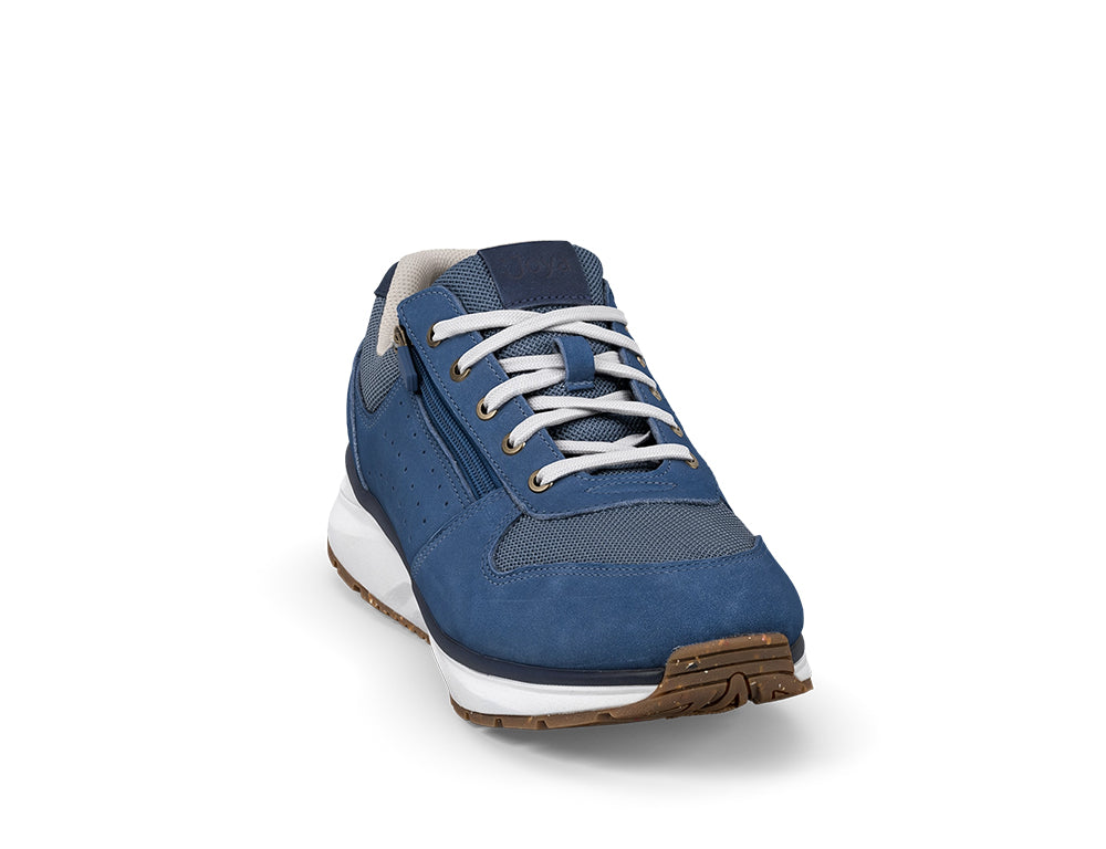 Mens Dynamo Blue Zip Active Trainers