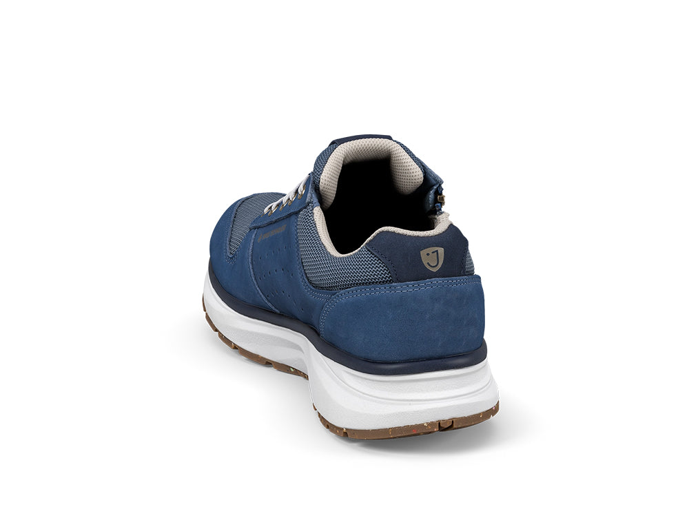 Mens Dynamo Blue Zip Active Trainers