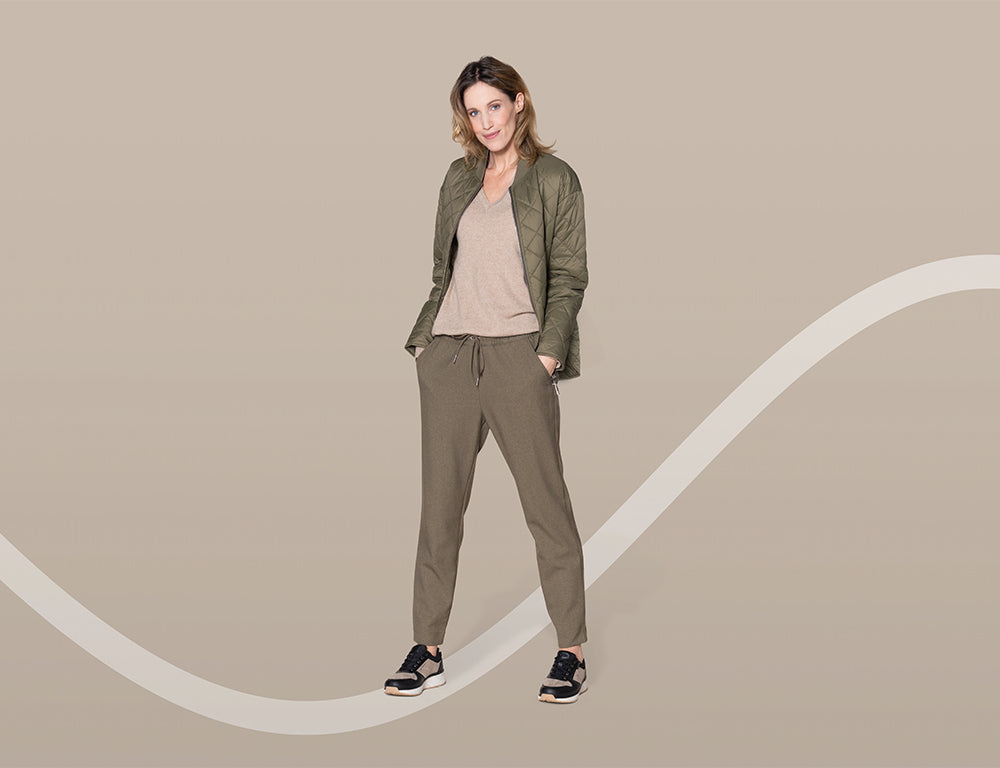 Womens Dynamo Bronze Black Zip Active Trainers