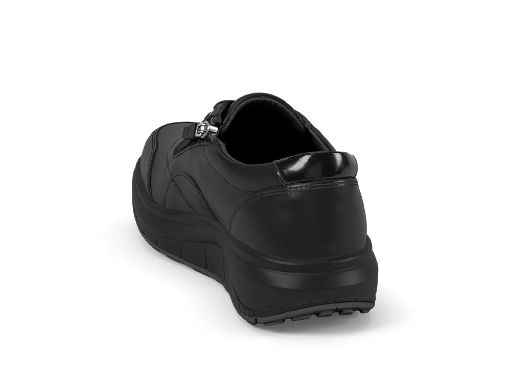 Womens Venice Black Zip Wide-Fit Wave Shoes