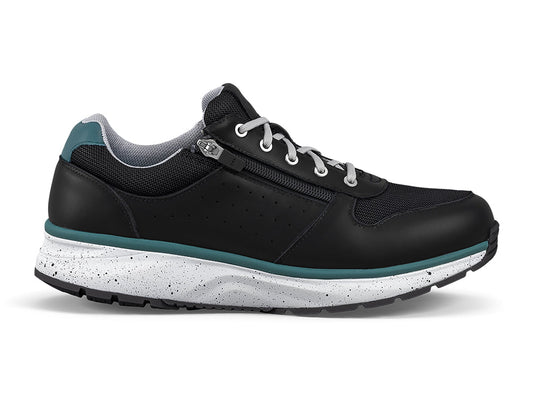 Mens Dynamo Black III Zip Active Trainers