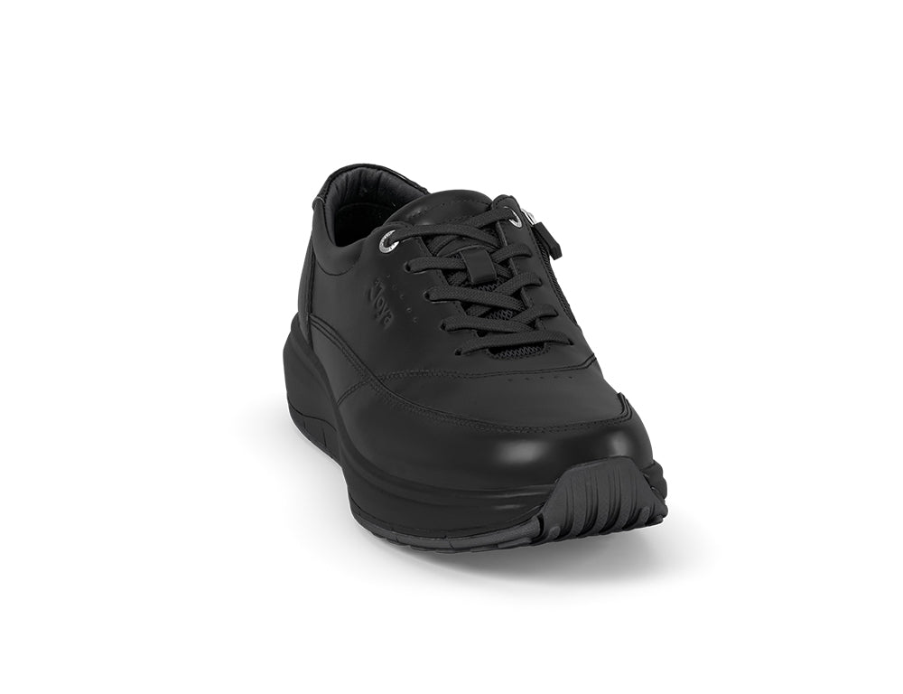 Womens Venice Black Zip Wide-Fit Wave Shoes