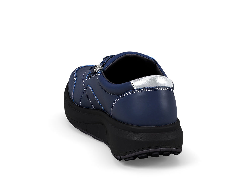 Womens Zip Venice Dark Blue Wide-Fit Wave Shoes Shoes