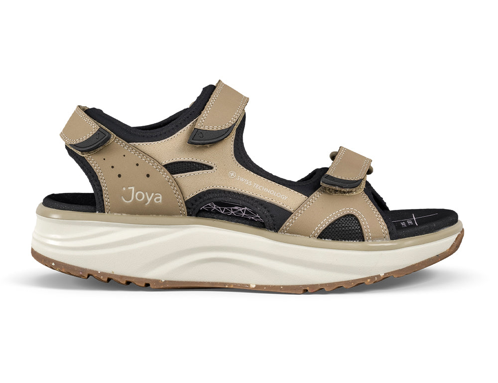 Womens Komodo Beige Adjustable Active Sandals