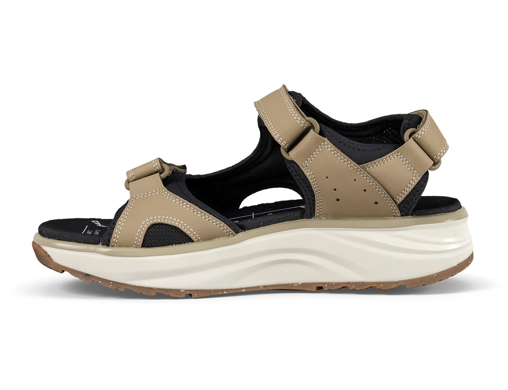 Womens Komodo Beige Adjustable Active Sandals