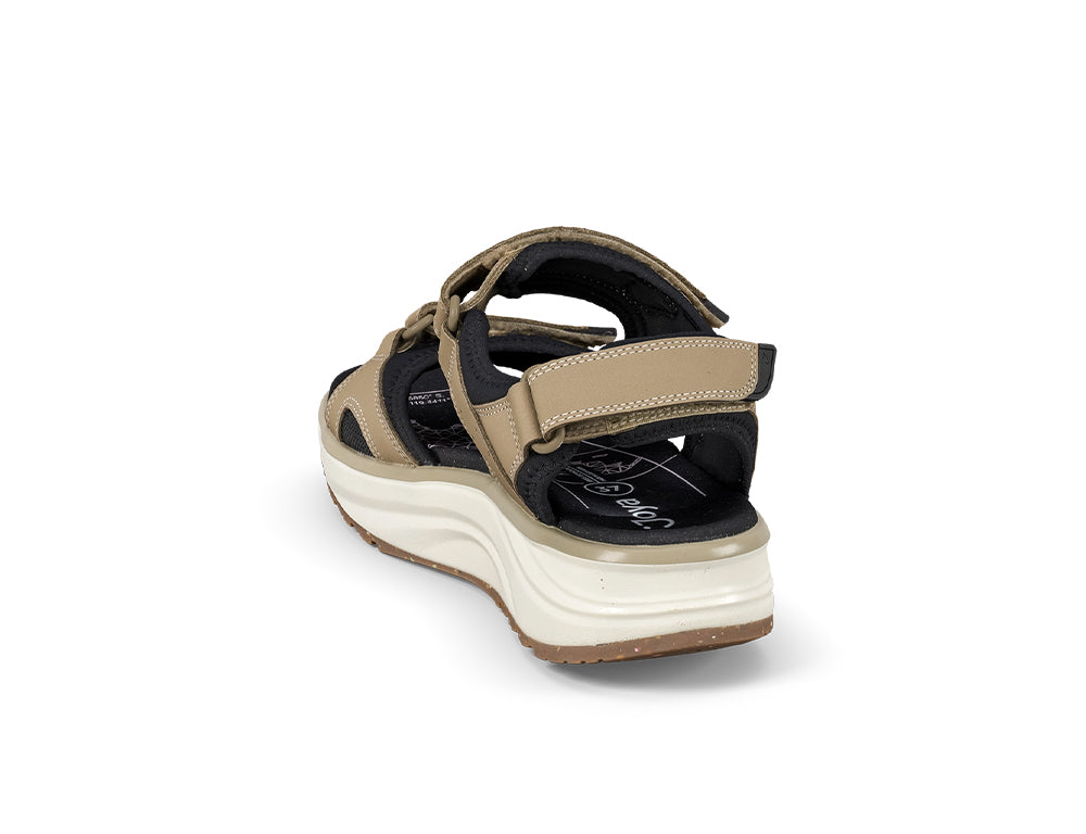 Womens Komodo Beige Adjustable Active Sandals