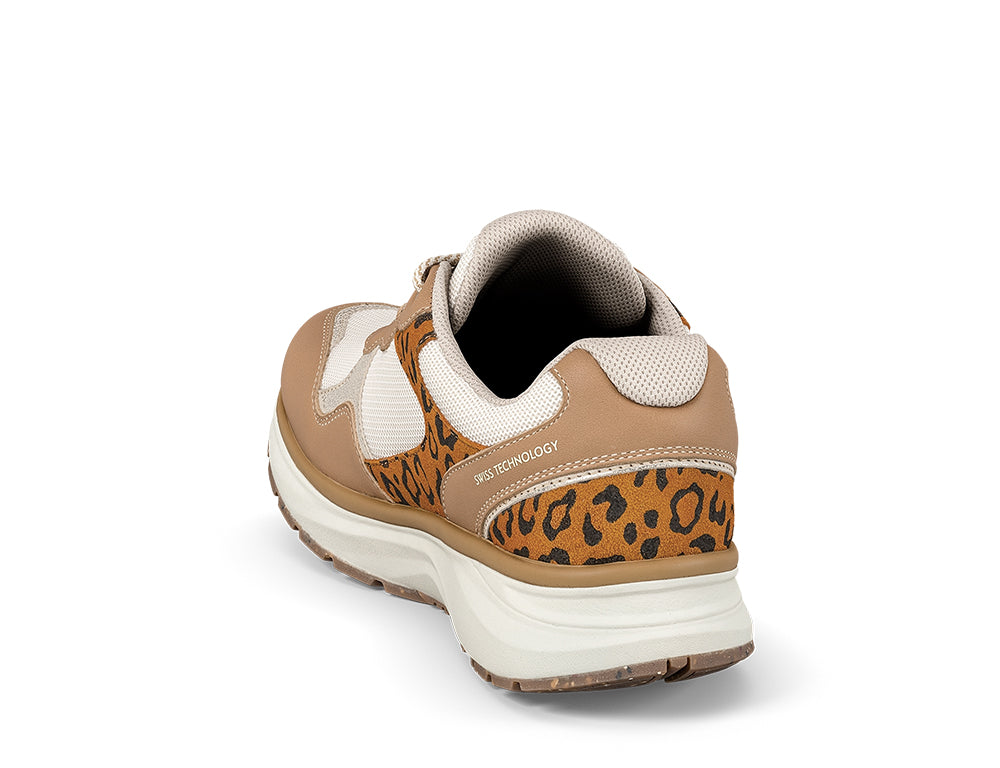 Womens Tina III Beige White Active Trainers