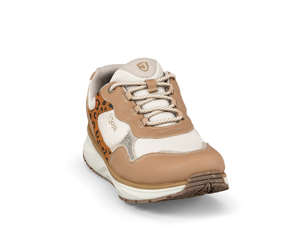 Womens Tina III Beige White Active Trainers