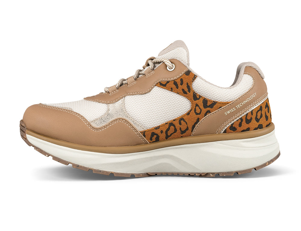 Womens Tina III Beige White Active Trainers