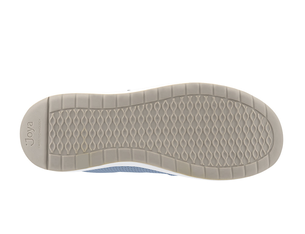 Womens Laura Light Blue Zip Senso Shoes