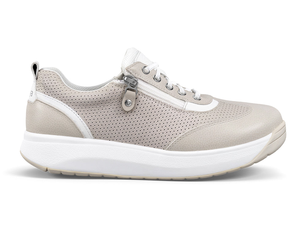 Womens Laura Light Beige Zip Senso Shoes