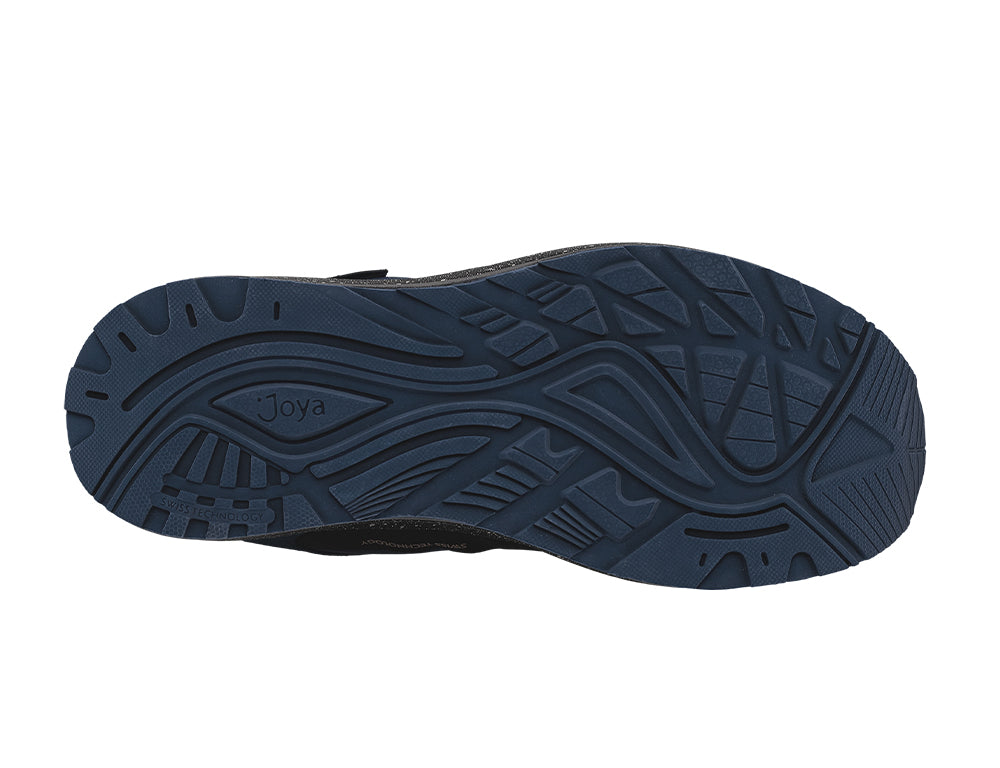 Mens Maui Waterproof Blue Black Wide-Fit Wave Trainers