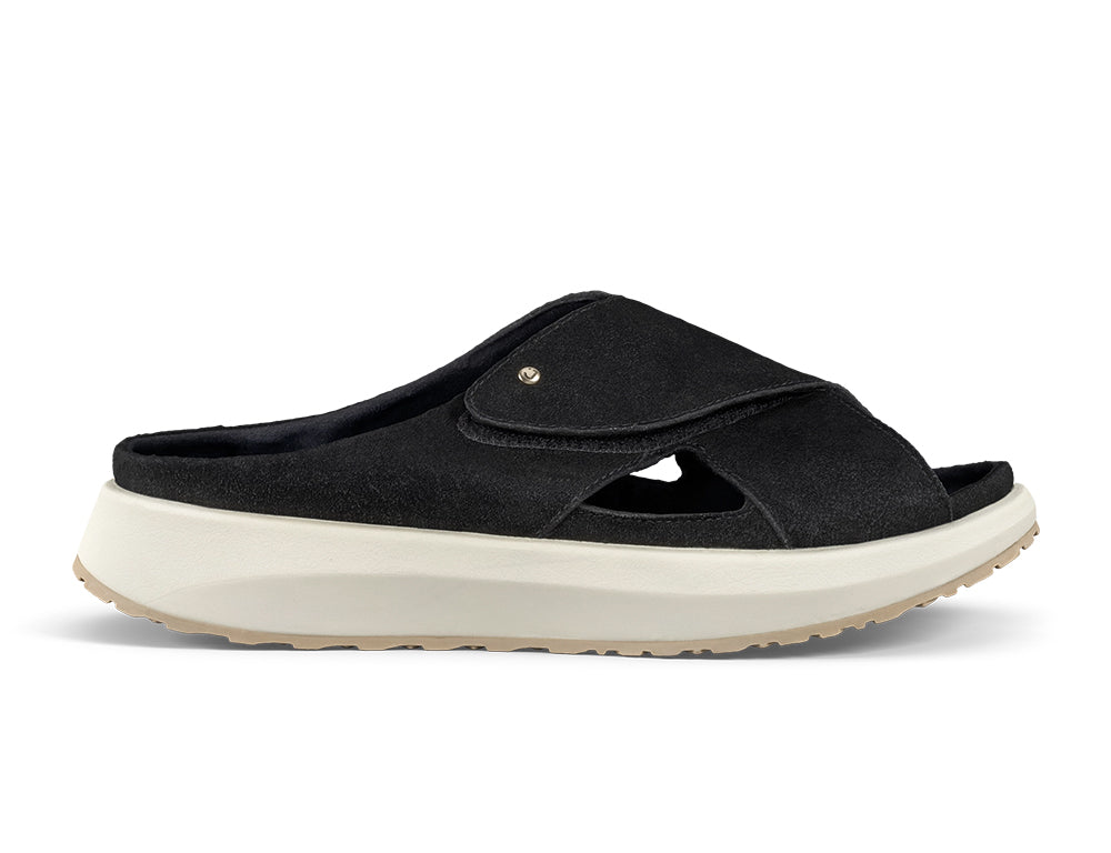 Womens Alicante Black Adjustable Senso Sandals