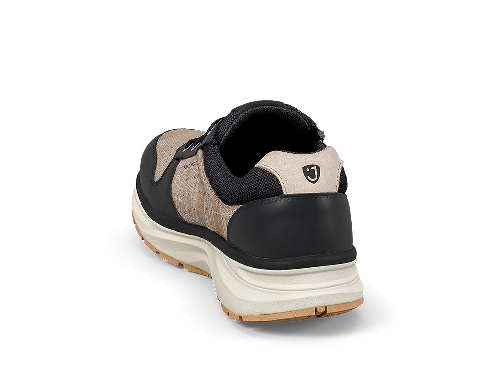 Womens Dynamo Bronze Black Zip Active Trainers