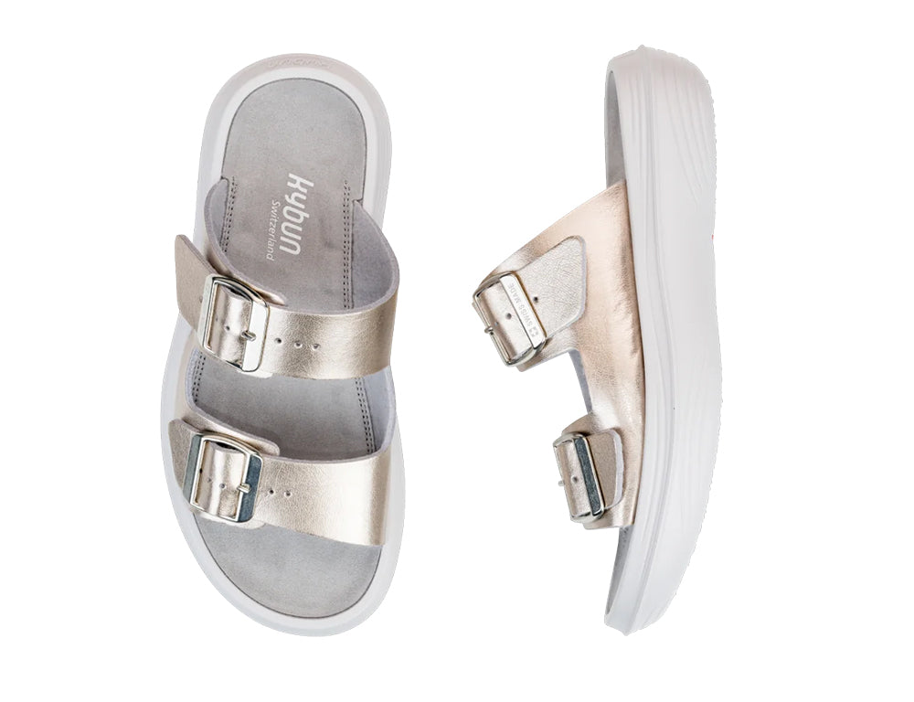 Womens Glarus Tin Cushioned Sandals