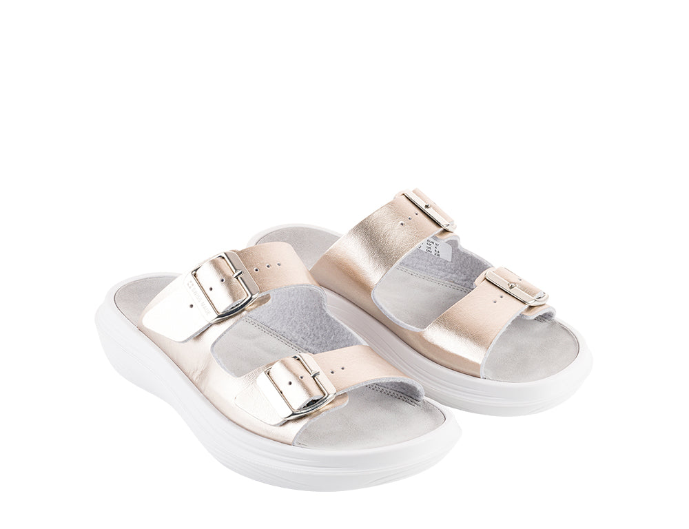 Womens Glarus Tin Cushioned Sandals