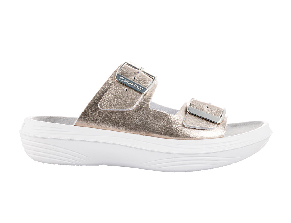 Womens Glarus Tin Cushioned Sandals