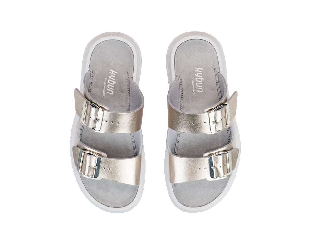 Womens Glarus Tin Cushioned Sandals