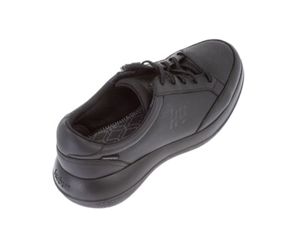 Mens Zürich II Black Leather Strato Shoes