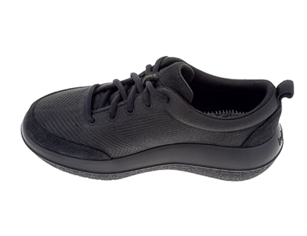 Womens Bauma 20 Black Wide-Fit Strato Trainers