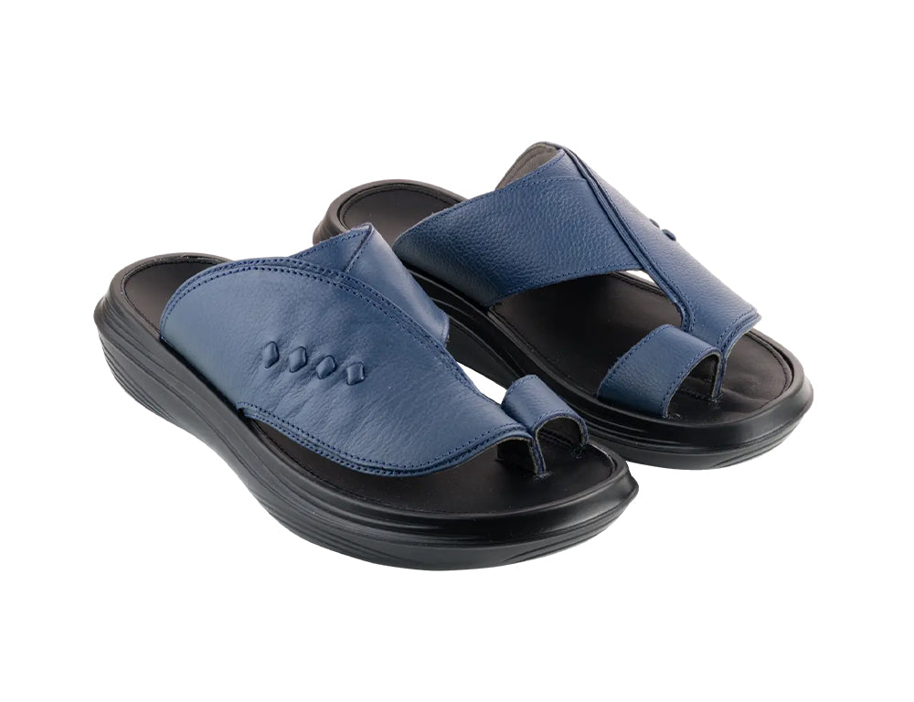 Mens VIP FG Blue Toe-Ring Sandals